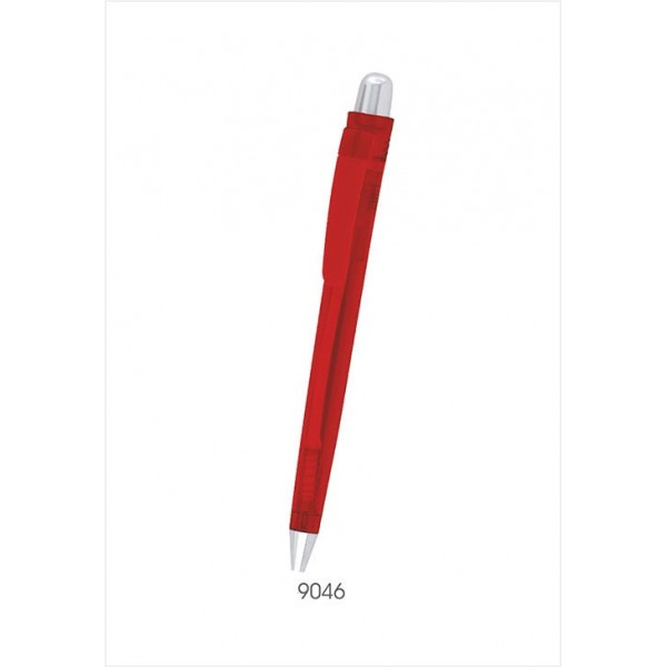 sp plastic pen with colour red